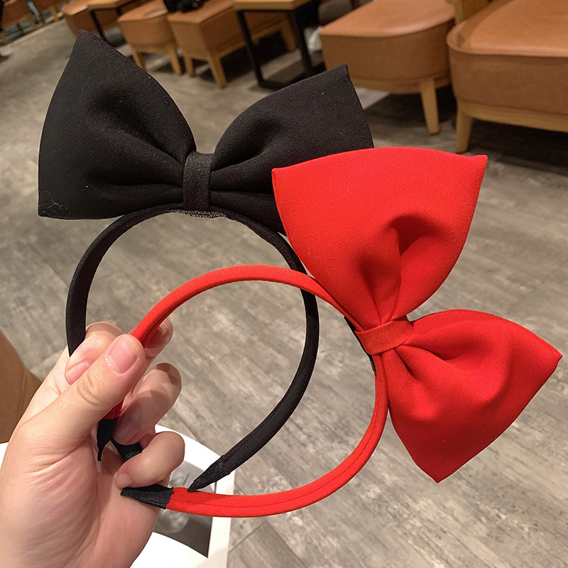 Cute Girls Red Big Bow Headban - Cosplay Prop Bow recension och pris