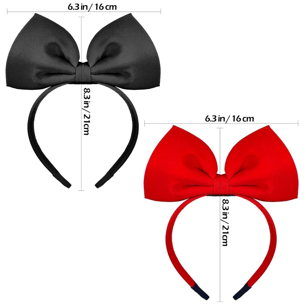 Cute Girls Red Big Bow Headban - Cosplay Prop Bow recension och pris