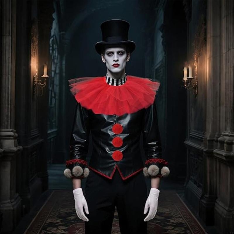 5Pcs/Set Halloween Clown Costu - Cosplay Prop Kit recension och pris