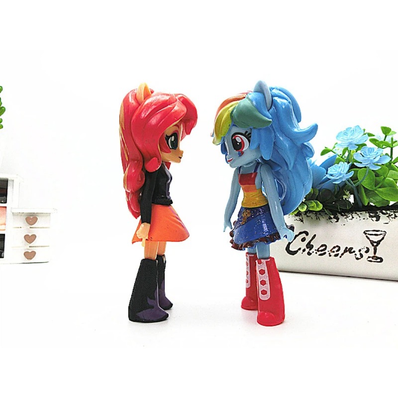 9pcs/set Anime My Little Pony  - Kotobukiya Bishoujo recension och pris