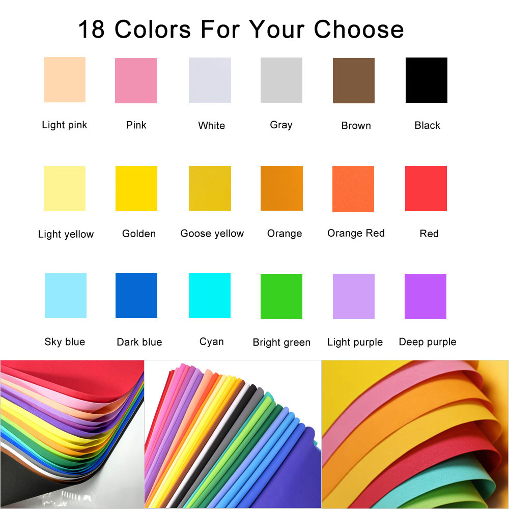 1-18Pcs 1mm EVA Foam Sheets, C - Cosplay Props Eva Foam recension och pris