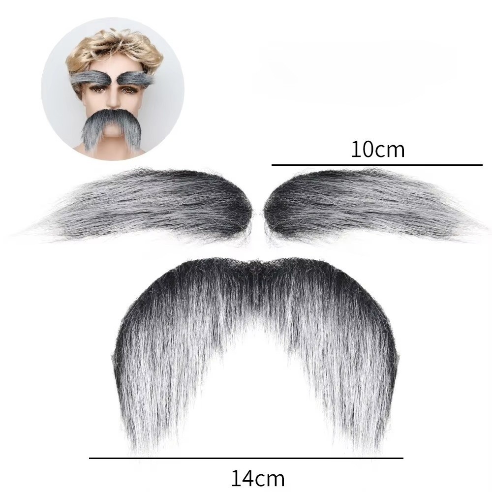 Funny Self-Adhesive Fake Beard - Cosplay Prop Kit recension och pris