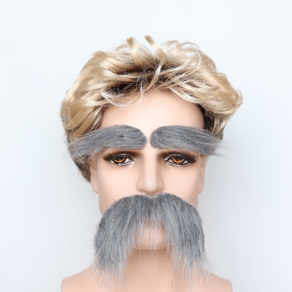 Funny Self-Adhesive Fake Beard - Cosplay Prop Kit recension och pris