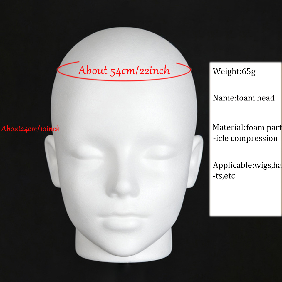 Anime Foam Mannequin Head Stab - Cosplay Prop Foam recension och pris