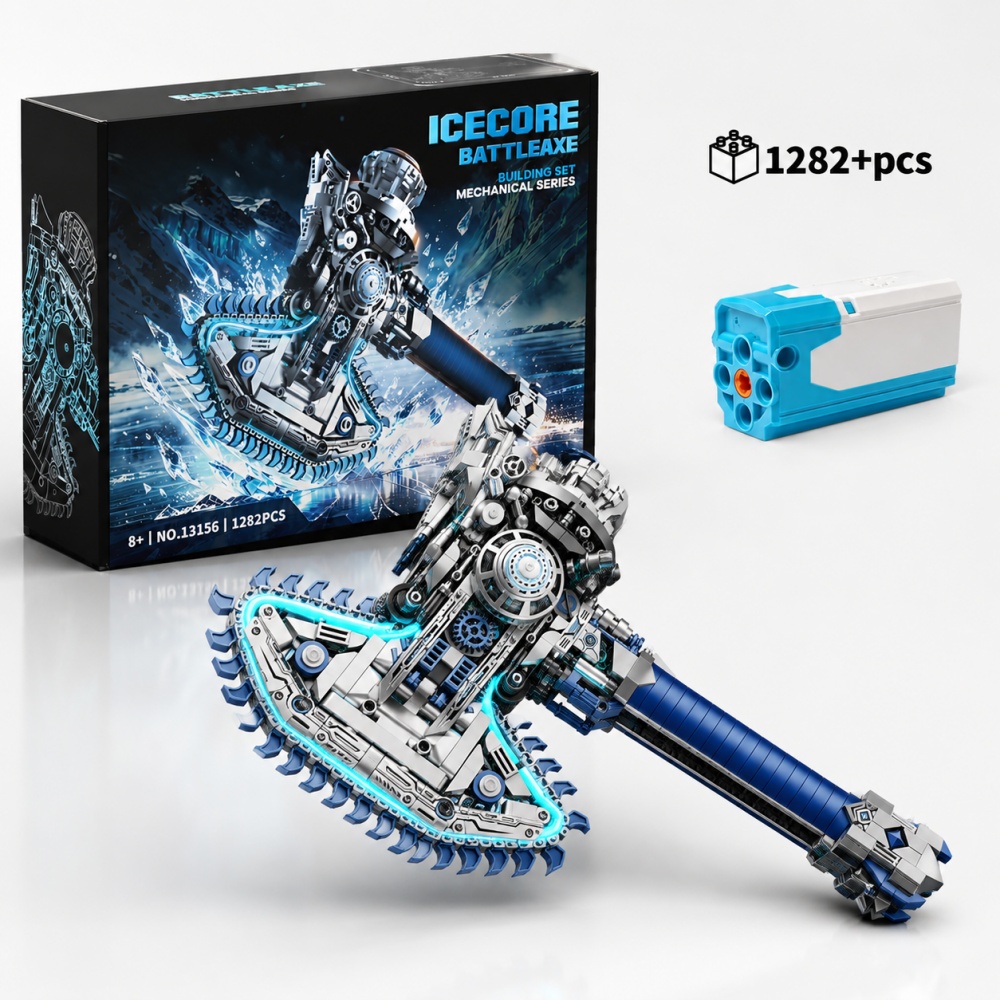 1282Pcs Technical Ice Battle A - Cosplay Prop Building recension och pris