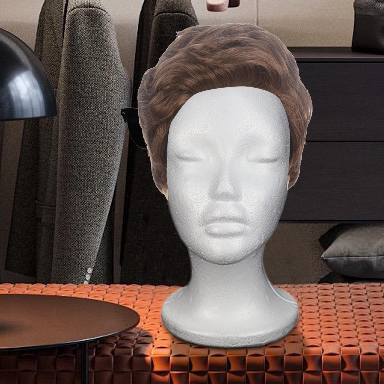 Foam Wig Head Model Mannequin  - Cosplay Prop Foam recension och pris