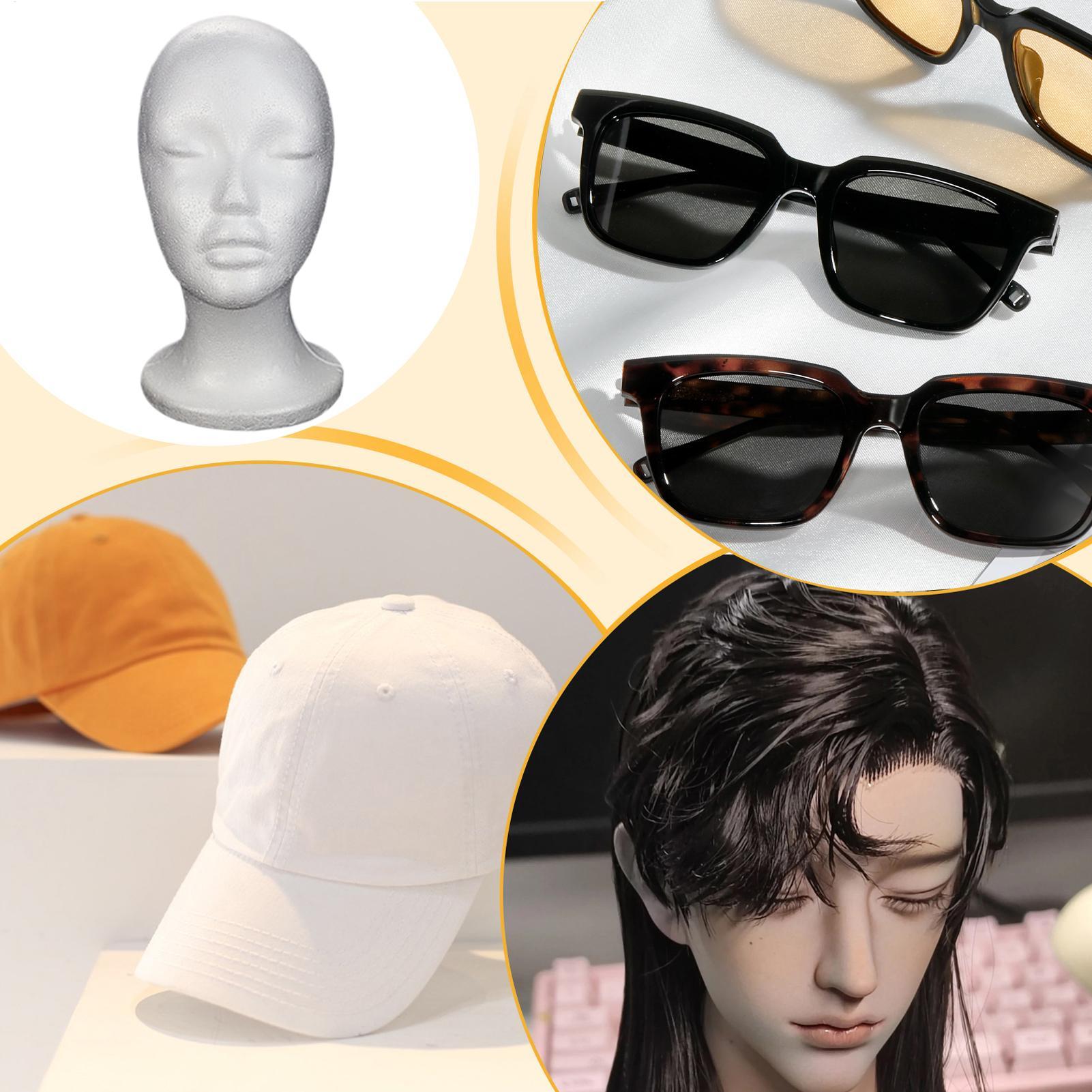 Foam Wig Head Model Mannequin  - Cosplay Prop Foam recension och pris