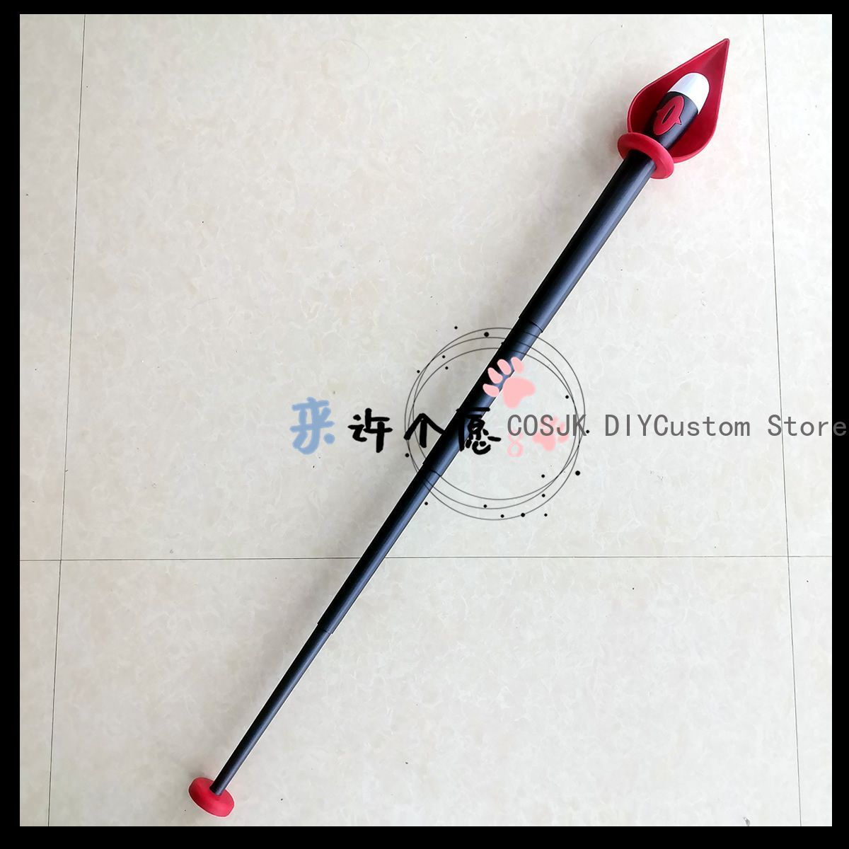 Game Alastor Cane Scepter Staf - Cosplay Prop 3D Print recension och pris