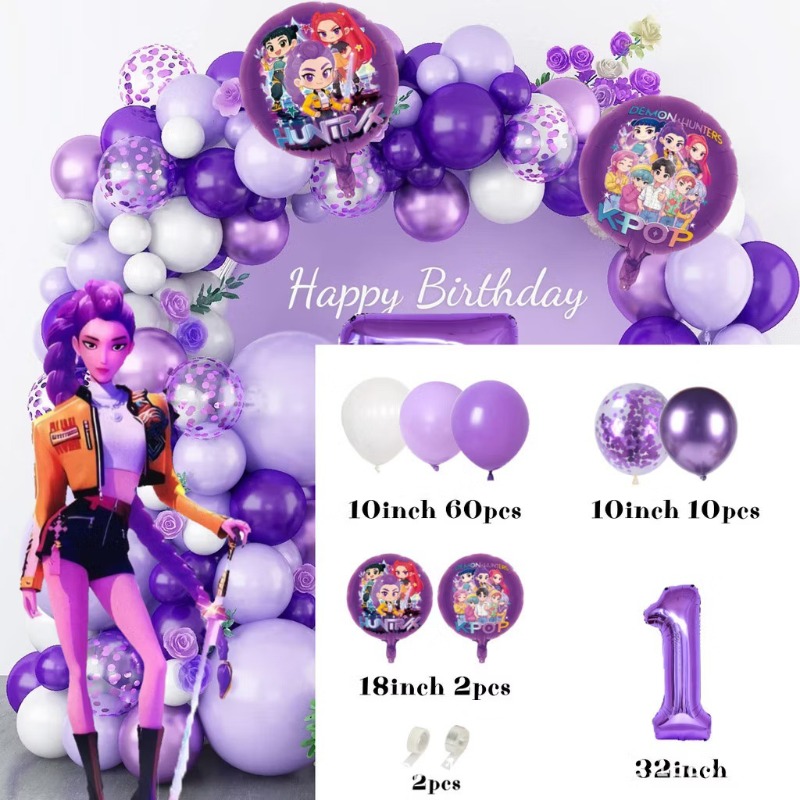 K-Pop Birthday Party Decoratio - Cosplay Prop Kit recension och pris