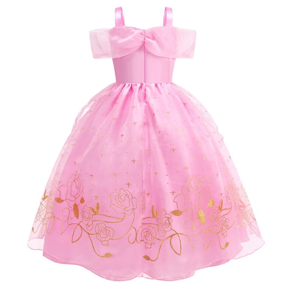 Girls Pink Princess Dress Off  - Cosplay Prop Bow recension och pris