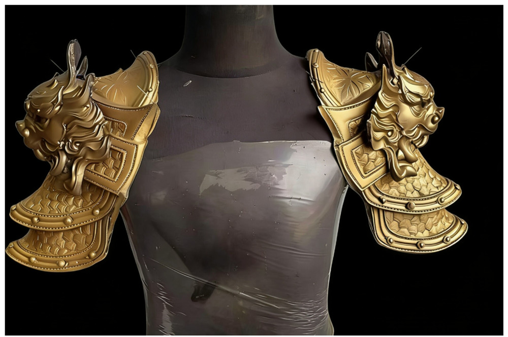 Anime Cosplay Vintage Shoulder - Cosplay Prop Foam recension och pris